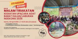 Malam Tirakatan Upacara Adat Babad Dalan/Jaburan Ngekong 